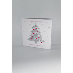 Weihnachtskarte Dots