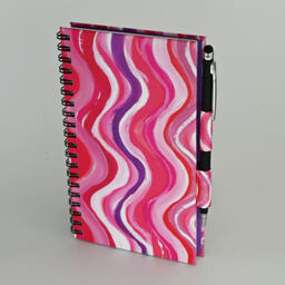 Agenda  "Atemzug des Meeres" Pink Kugelschreiber