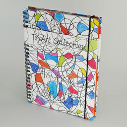 Agenda A5 "TapArt" Bunt