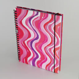 Agenda A5 "Atemzug des Meeres" Pink
