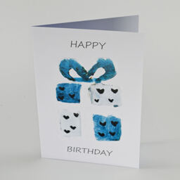 Karte A6 "Geschenk" 4