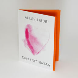 A6 Muttertagskarte 1