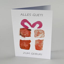 Karte A6 "Geschenk" 5