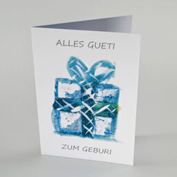 Karte A6 "Geschenk" 6