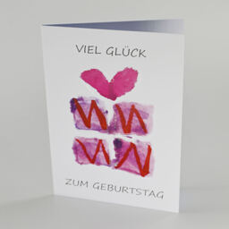 Karte A6 "Geschenk" 8