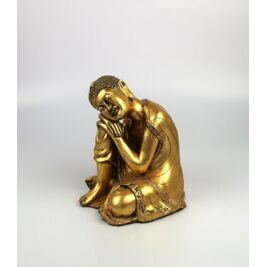 Goldene Buddha Figur