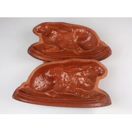 Antike Backform aus Ton Hase