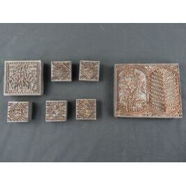 Druckstempel aus Holz