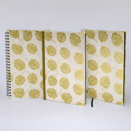 Notizbuch A4 “Golden Leaf”