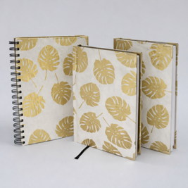 Notizbuch A5 "Golden Leaf"