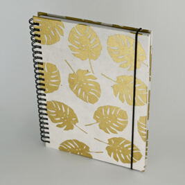Agenda A5 Golden Leaf