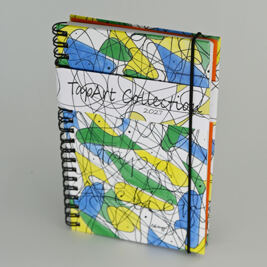Agenda Classic "TapArt" Gelb/Grün