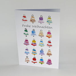 Weihnachtskarte A5 "Glöcklein"