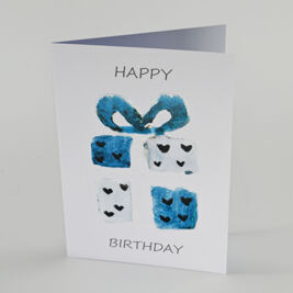 Karte A6 "Geschenk" 4