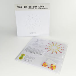 3-D DIY Karte "Kleb dir selber Eine"