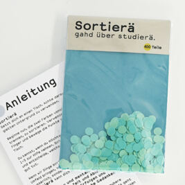 "Sortierä" Türkis