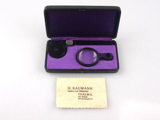 antiker Augenspiegel nach Professor Marc Amsler