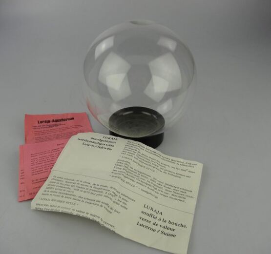 Luraja-Aquaflorium Glaskugel