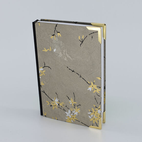 Notizbuch A6 "Jasmin" Stoffrücken