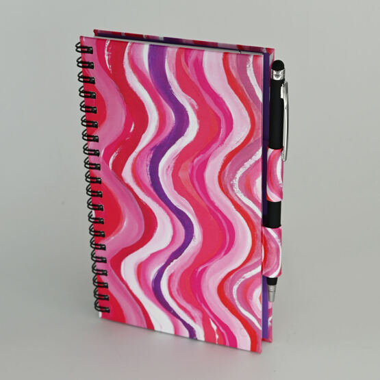 Agenda  "Atemzug des Meeres" Pink Kugelschreiber