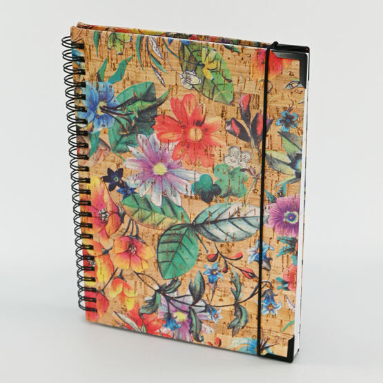 Agenda A5 Kork "Tropical"