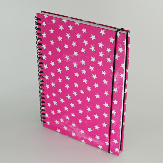 Agenda A5 "Ein Stück des Himmels" Pink
