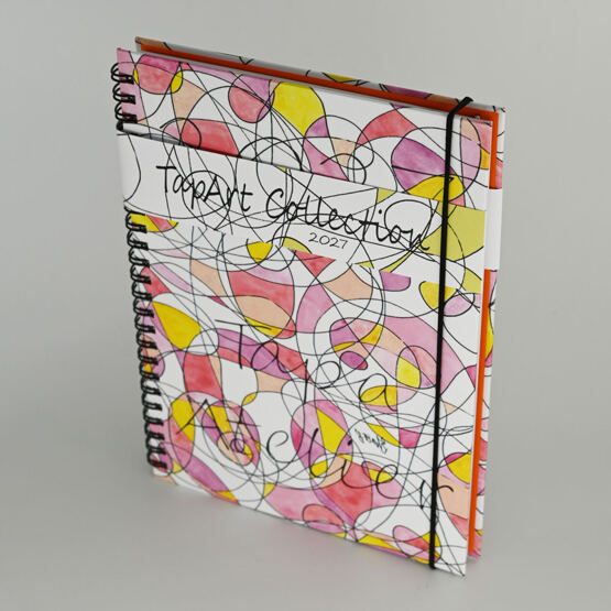 Agenda A5 "TapArt" Rosa
