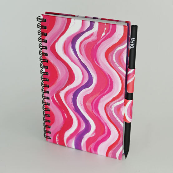 Agenda "Atemzug des Meeres" Pink Bleistift