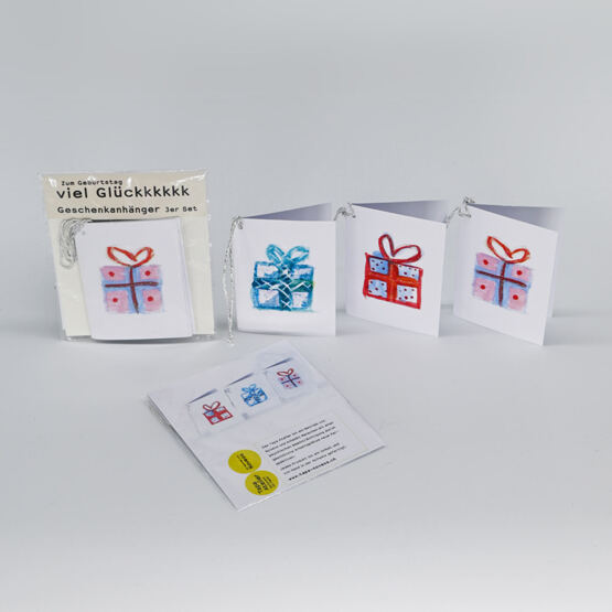 Geschenkanhänger Geburtstag