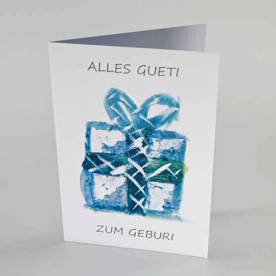 Karte A6 "Geschenk" 6