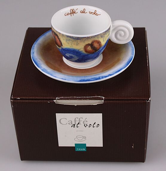 Caffé al Volo; Espressotasse mit Unterteller